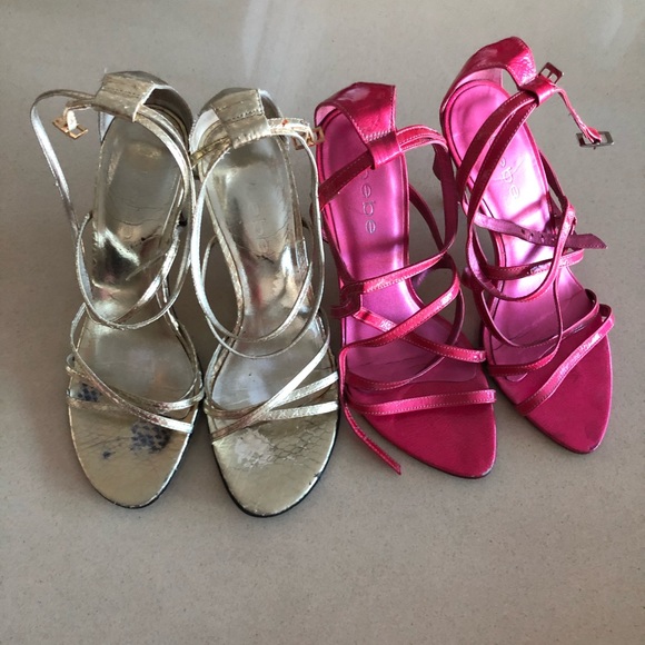 9 pair Bundle of Bebe, Steve Madden & Aldo Heels - Picture 9 of 12